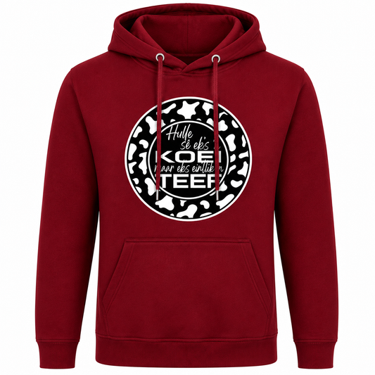 Koei, maar Teef Vrytrui - Rooi