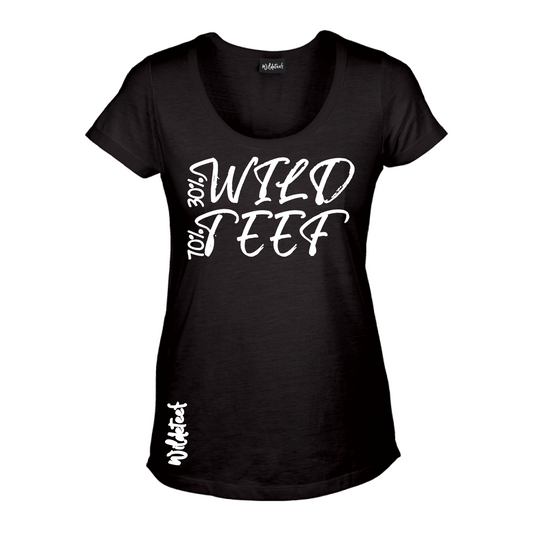 30% Wild 70% Teef - Swart